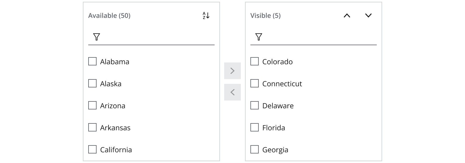 Multiple selections with a list builder.